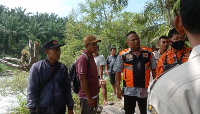 Pria Hanyut Terseret Arus Sungai Sei Bingei 