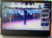 Rutan Singkil Ikuti Upacara HBP Ke-59 Secara Virtual