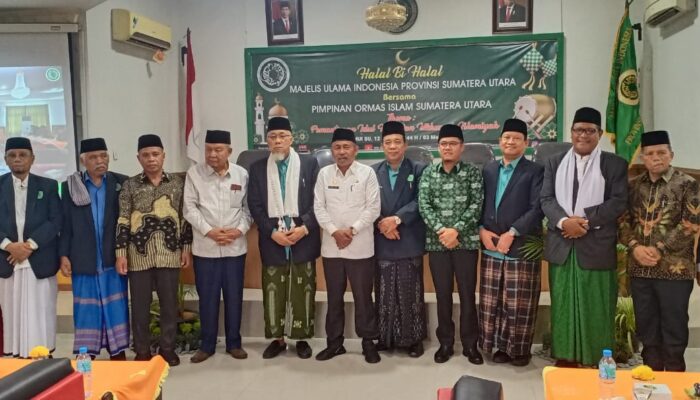 MUISU Gelar Halal Bihalal Bersama Pimpinan Ormas Islam Sumut
