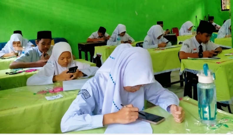 250 Siswa MTsN 3 Medan Ikuti Asesmen Madrasah
