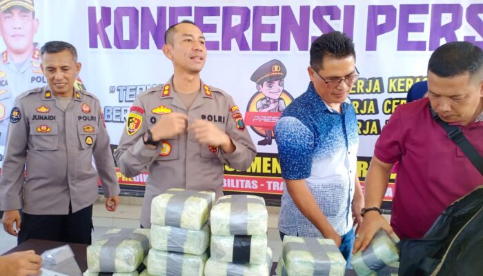 AKBP Oxy: Sabu 28 Kg Akan Diedarkan Di Medan