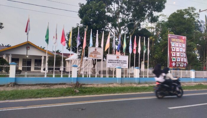 Belum Ada Partai Daftarkan Caleg Hingga Hari Ketiga Di KPU Deliserdang