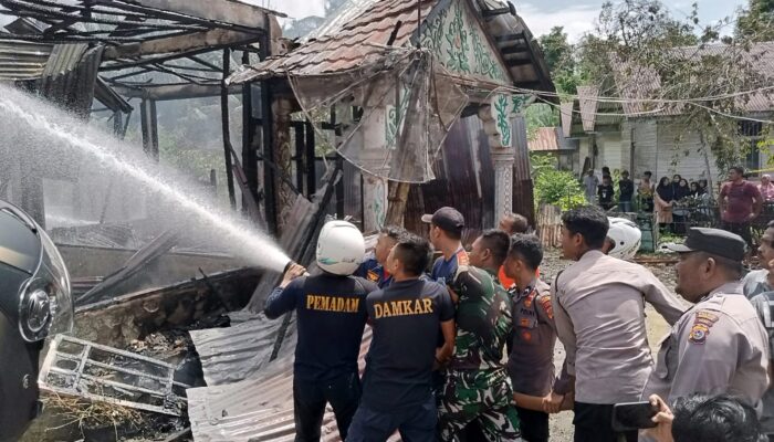 Radio DJaya FM Simeulue Galang Donasi Korban Kebakaran Ganting