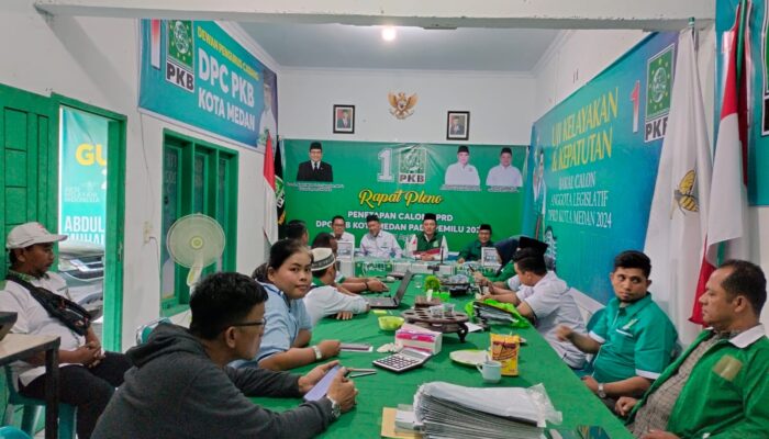 DPC PKB Kota Medan Tetapkan 50 Caleg Untuk Didaftarkan ke KPU Medan