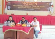KPUD Nias Gelar “Ngopi”  Bersama Media Dan Pers