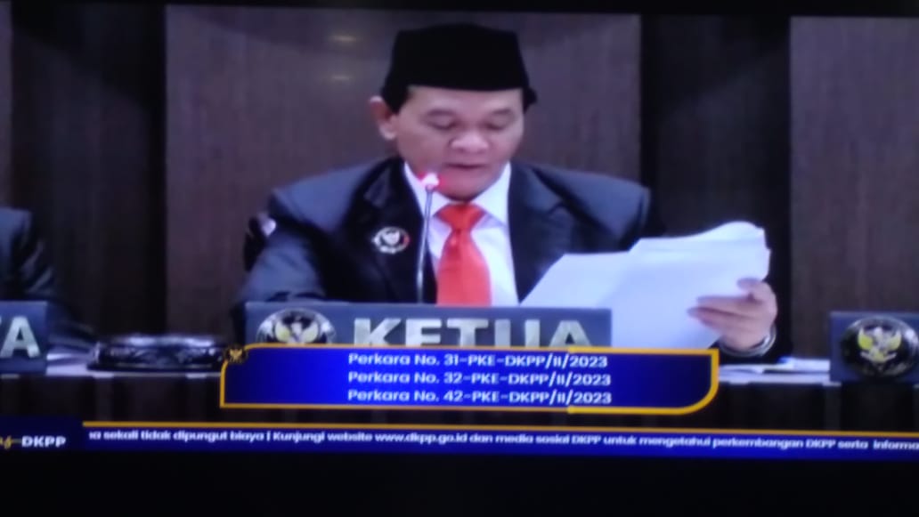 DKPP Berhentikan Dua Komisioner KIP Nagan Raya 