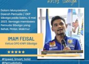 Terpilih Sebagai Ketua KNPI Sibolga, Imam Feisal Sebut Pemuda Harus Miliki 4 S