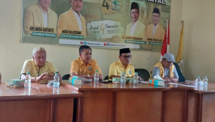 Antusias, Caleg Golkar Madina Didominasi Kaum Milenial