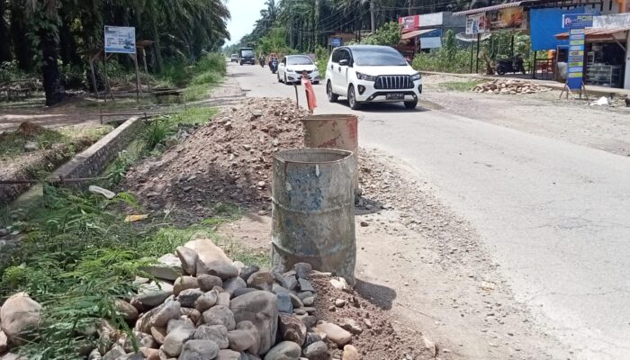 Galian Draniase “Siluman” Di Jalinsum Sibuhuan-Sosa Membahayakan