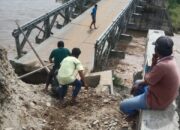 Sungai Alas Meluap, Oprit Jembatan Ambruk