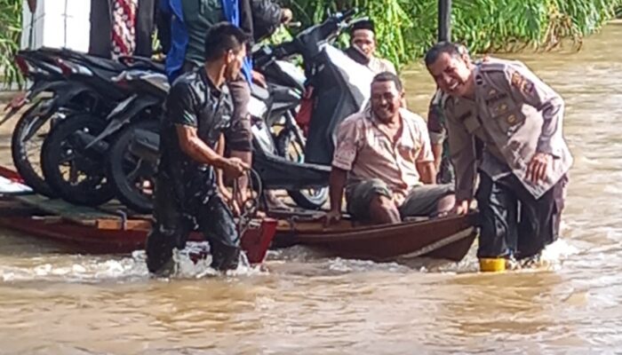 Banjir Rendam 6 Desa, Jalan Nasional Singkil-Subulussalam Sempat Putus