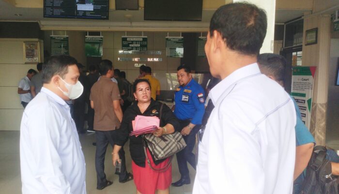Bacaleg Protes Di PN Lubukpakam Imbas Aplikasi Suket Eror