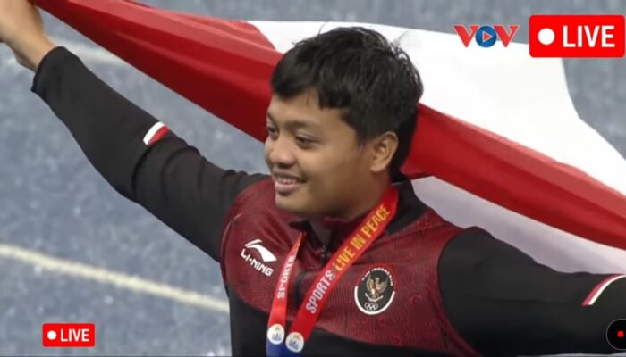 Medali Emas Hafiz Kado HUT Kota Binjai