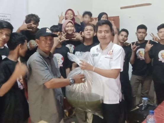 Ganjar Milenial Adakan Forum Diskusi Bareng Komunitas Buruh di Labuhan Batu Utara