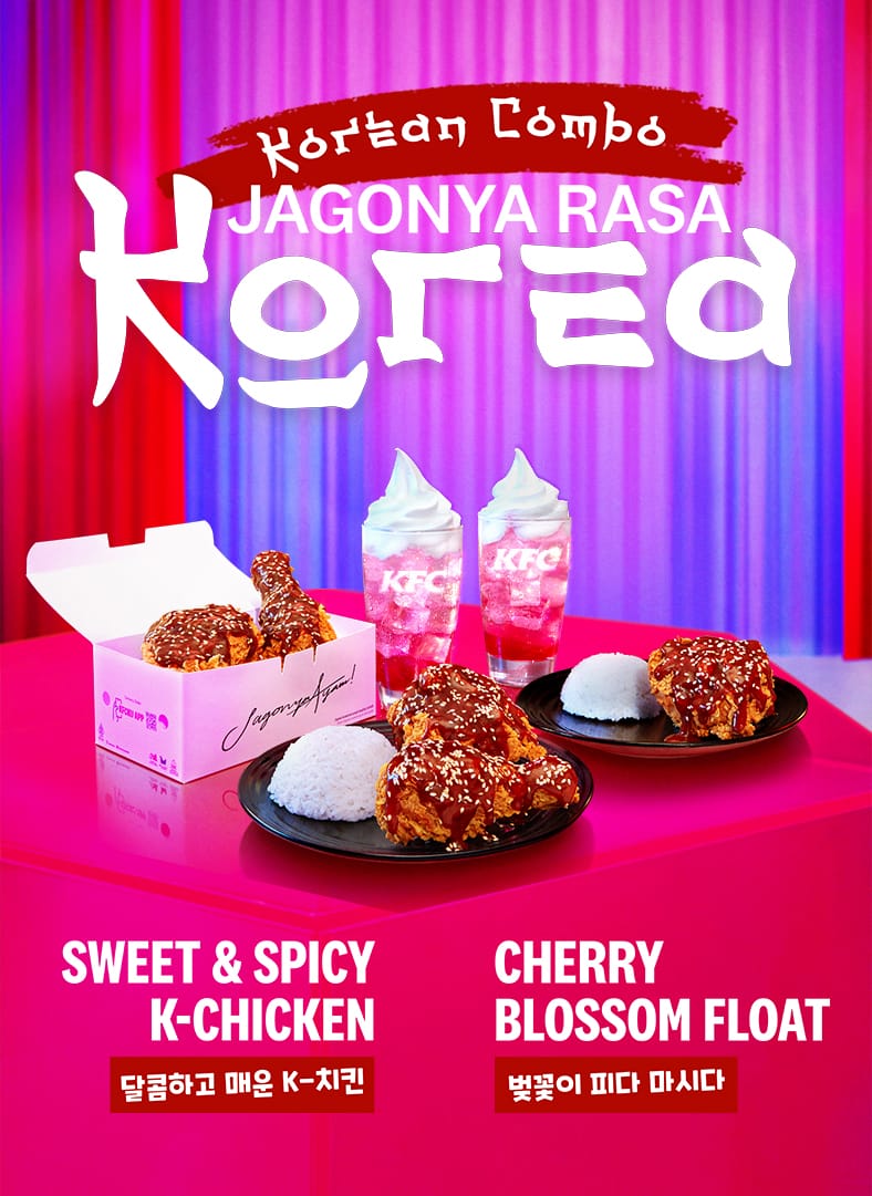 Sensasi Cita Rasa Korea Hadir Pada Kampanye Jagonya Rasa Korea di KFC Indonesia