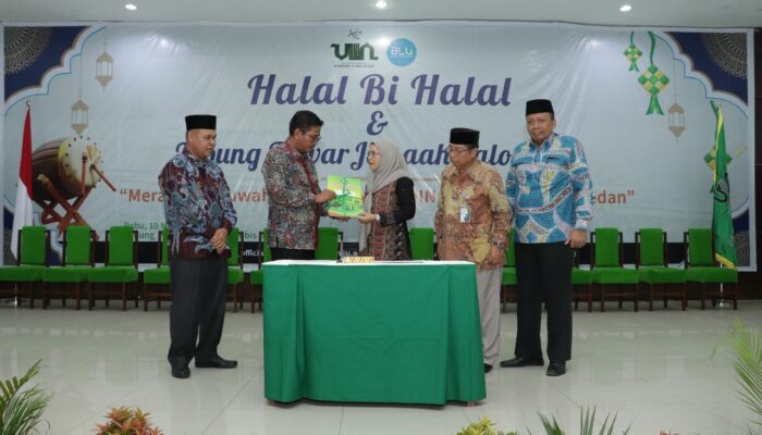 Rektor UIN SU Pimpin Halal Bihalal Bangun Tata Kelola Bersih Dan Taat Hukum