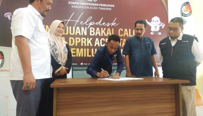 Partai Nasdem Aceh Tamiang Resmi Daftarkan Bacaleg