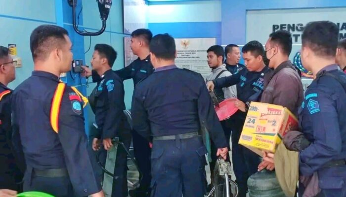 Komitmen Zero Halinar, Rutan Kelas I Medan Razia Blok Hunian