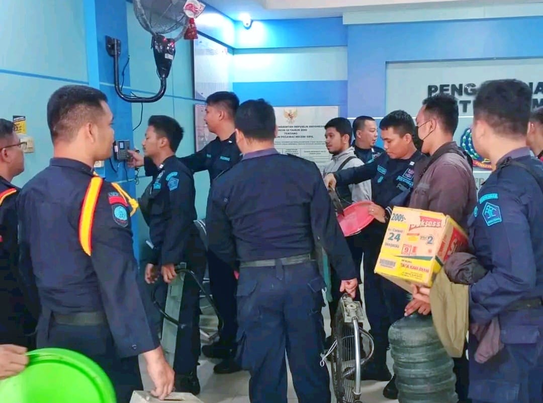 Komitmen Zero Halinar, Rutan Kelas I Medan Razia Blok Hunian