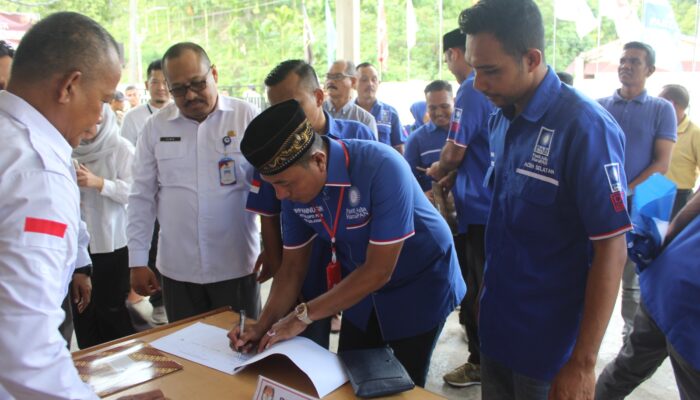 DPD PAN Aceh Selatan Pertama Daftarkan Bacaleg Ke KIP