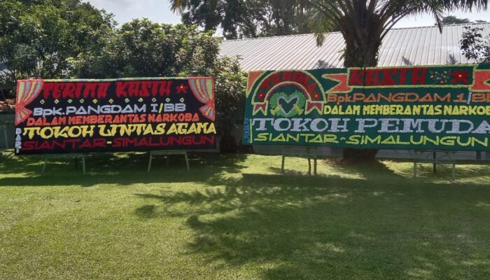 Gagalkan Peredaran Narkoba, Warga Tanah Jawa, Simalungun Apresiasi Pangdam I/BB