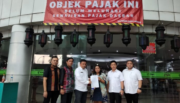 Kejar PAD 2023, Bapenda Medan Jemput Pajak Reklame Rp461 juta
