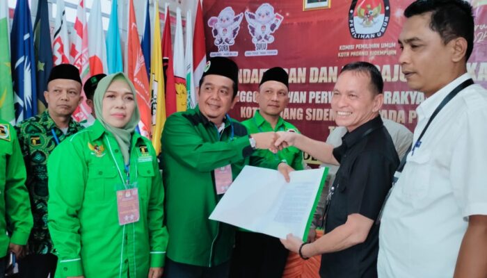 Daftar Bacaleg Ke KPU, PPP Optimis Raih Kursi Pimpinan DPRD Sidempuan