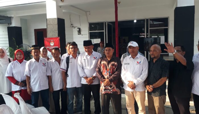 Partai Perindo Binjai Daftarkan Bacalon Legislatifnya