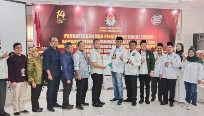 PKB Daftarkan 100 Bacaleg, Optimis Raih 10-12 Kursi Di DPRD Sumut