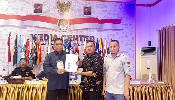 Sudah 8 Parpol Yang Ajukan Bacaleg DPRK Ke KIP Sabang