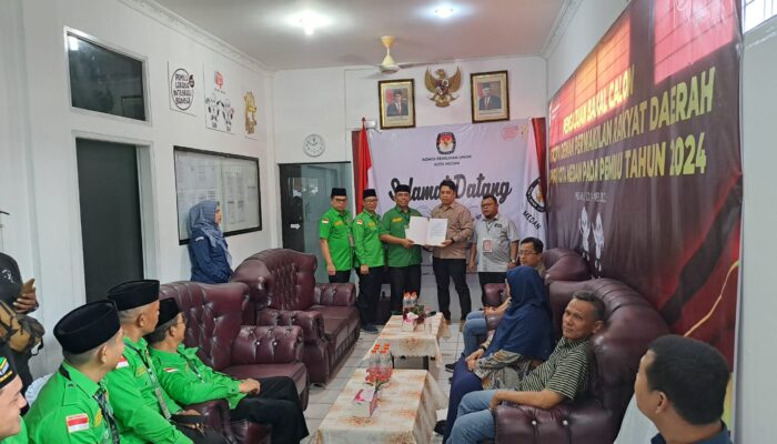 Daftar ke KPU Medan, Bacaleg PPP Medan Berasal Dari Berbagai Ormas Islam