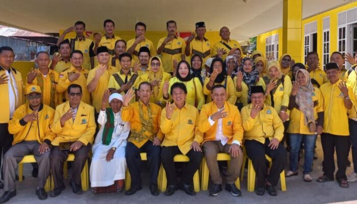 Golkar Tapsel Optimis Raih Kemenangan, Daftarkan 35 Bacaleg Ke KPU
