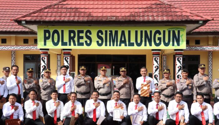 Berhasil Ungkap Pelaku Pembunuhan Berencana, Kasat Reskrim Polres Simalungun Dapat Penghargaan