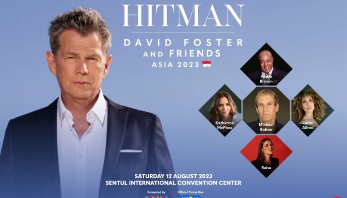 Tiket Resmi Konser Pemyanyi Legandaris David Foster& Friends Di tiket.com