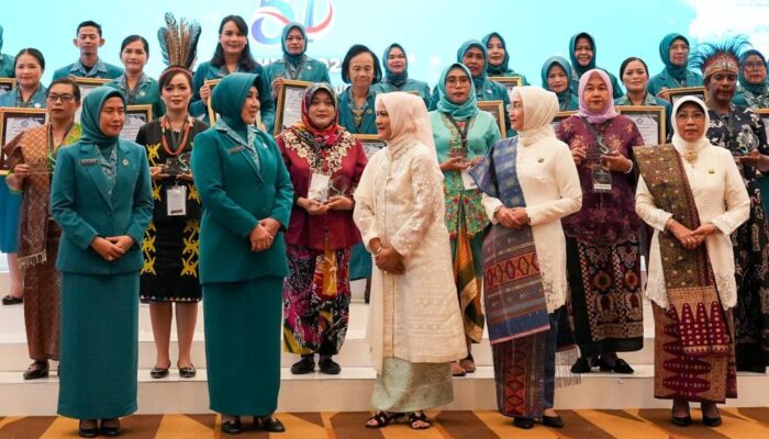 Dibuka Ibu Negara Iriana Joko Widodo, Peringatan HKG PKK Di Medan Sukses