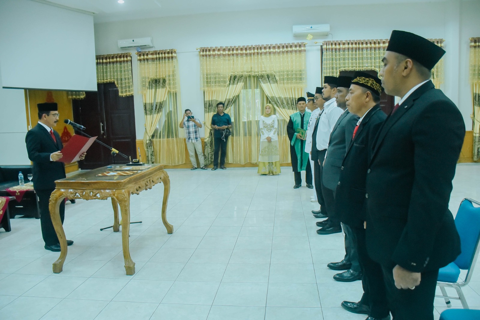Kabag Barjas Setdakab Aceh Tamiang Diganti