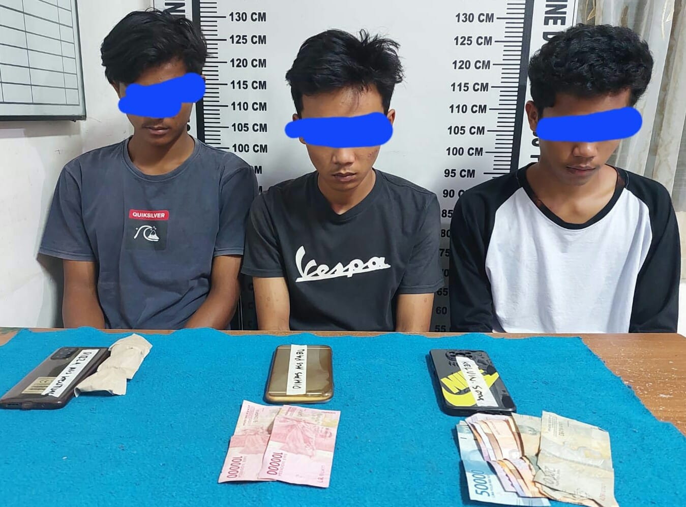 Bawa Ganja, Tiga Anak Di Bawah Umur Diringkus