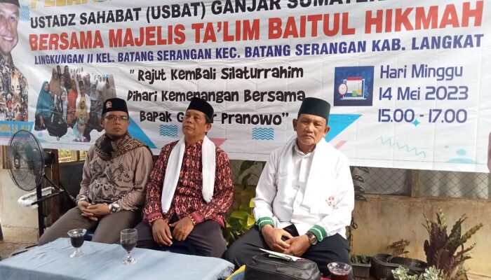 Ustaz Sahabat Ganjar Adakan Pelatihan Tahtim dan Tahlil Bareng Majelis Taklim Baitul Hikmah