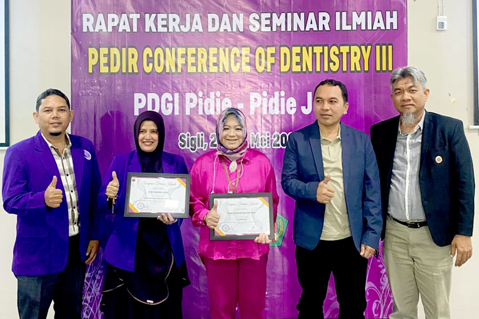 Kadiskes Pidie Buka Raker PDGI Pidie-Pijay