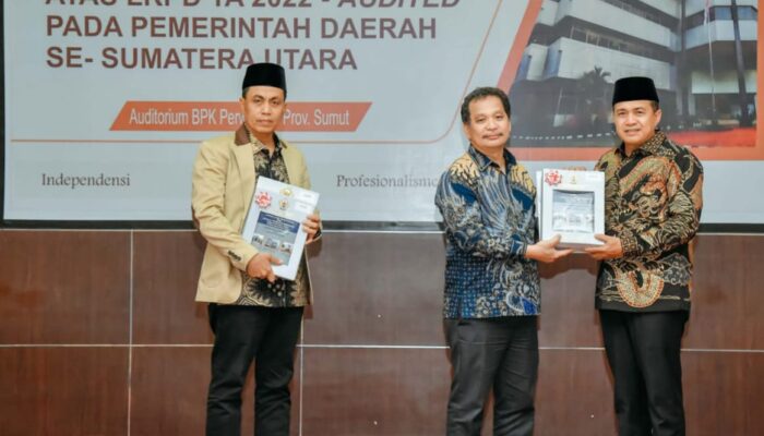 Kali Kelima, Pemkab Batubara Terima Opini WTP Dari BPK RI