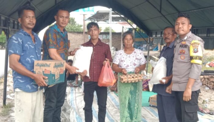 Kapolres Kunjungi Rumah Yatim Piatu Korban Kebakaran