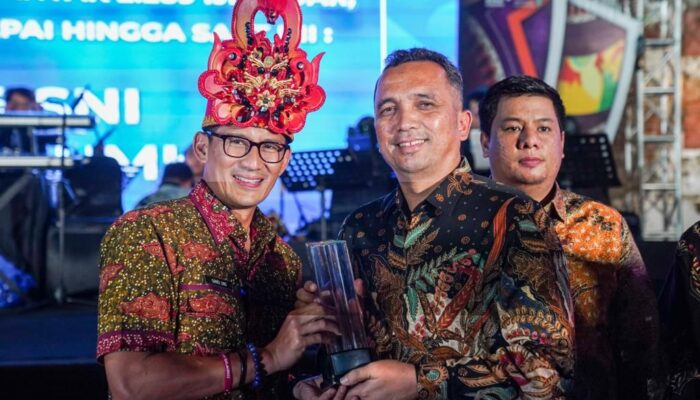 Sabang Terima Penghargaan Kota Kreatif Dari Menparekraf