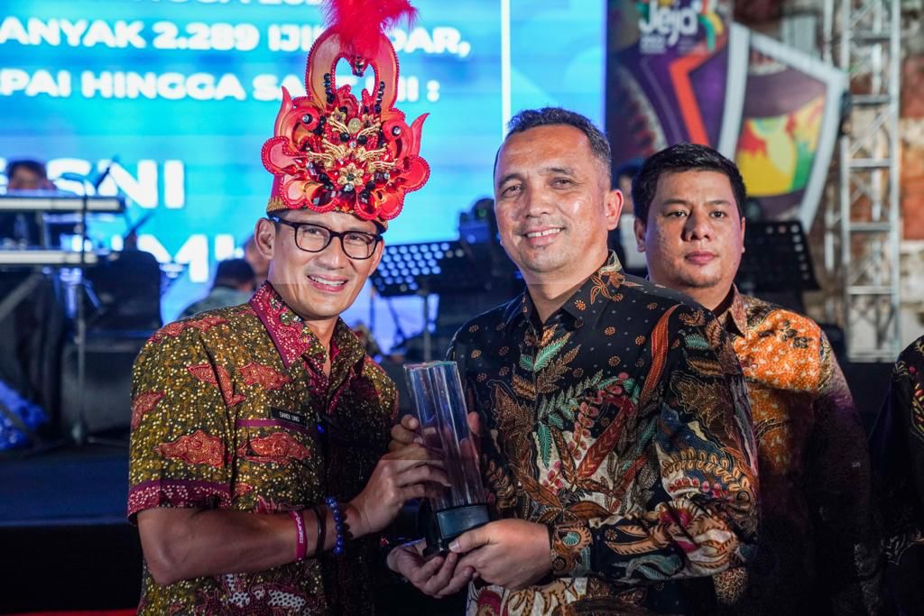 Sabang Terima Penghargaan Kota Kreatif Dari Menparekraf