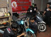 GMC Sumut Kenalkan Ganjar di Karo Lewat Pelatihan Tune up “Kereta”