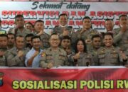 Perkuat Harkamtibmas, 255 Personel Polres P. Siantar Sosialisasi Polisi RW