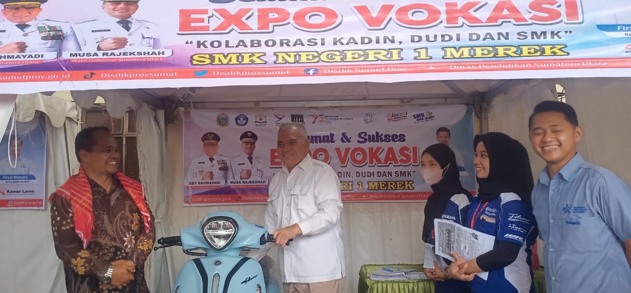 Kepala SMK Negeri 1 Merek Akui Expo Vokasi Bermanfaat