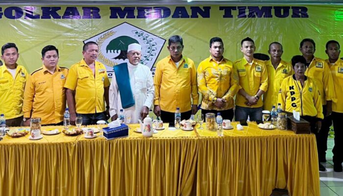 Ketua Bapilu Golkar Kota Medan Dapil III Konsolidasi dengan PK Golkar Medan Timur