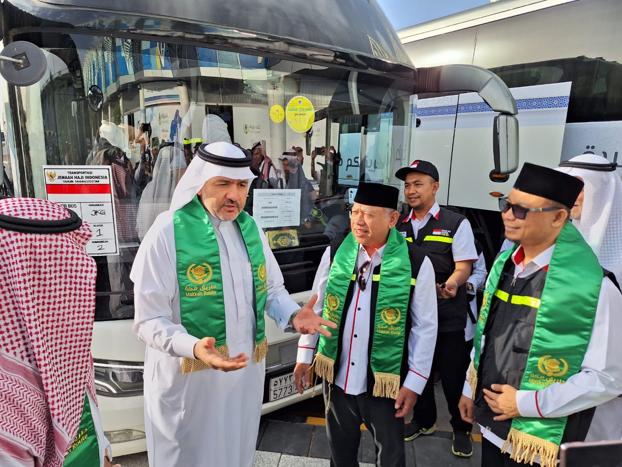 Perdana, 390 Jemaah Indonesia Tiba Di Madinah