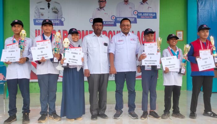 Aceh Tamiang Juara Umum Jumbara PMR PMI Aceh