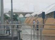 Hujan Deras Sambut Kedatangan Jemaah Indonesia Di Madinah